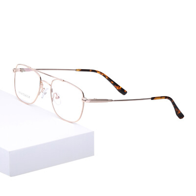 Retro Full Rim Ultra Light Titanium Alloy Flexible Eyeglasses Frames 51-18-140