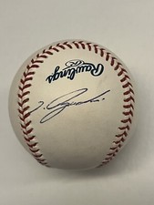 Tadahito Iguchi Signed Rawlings Official Major League Baseball White Sox GTP