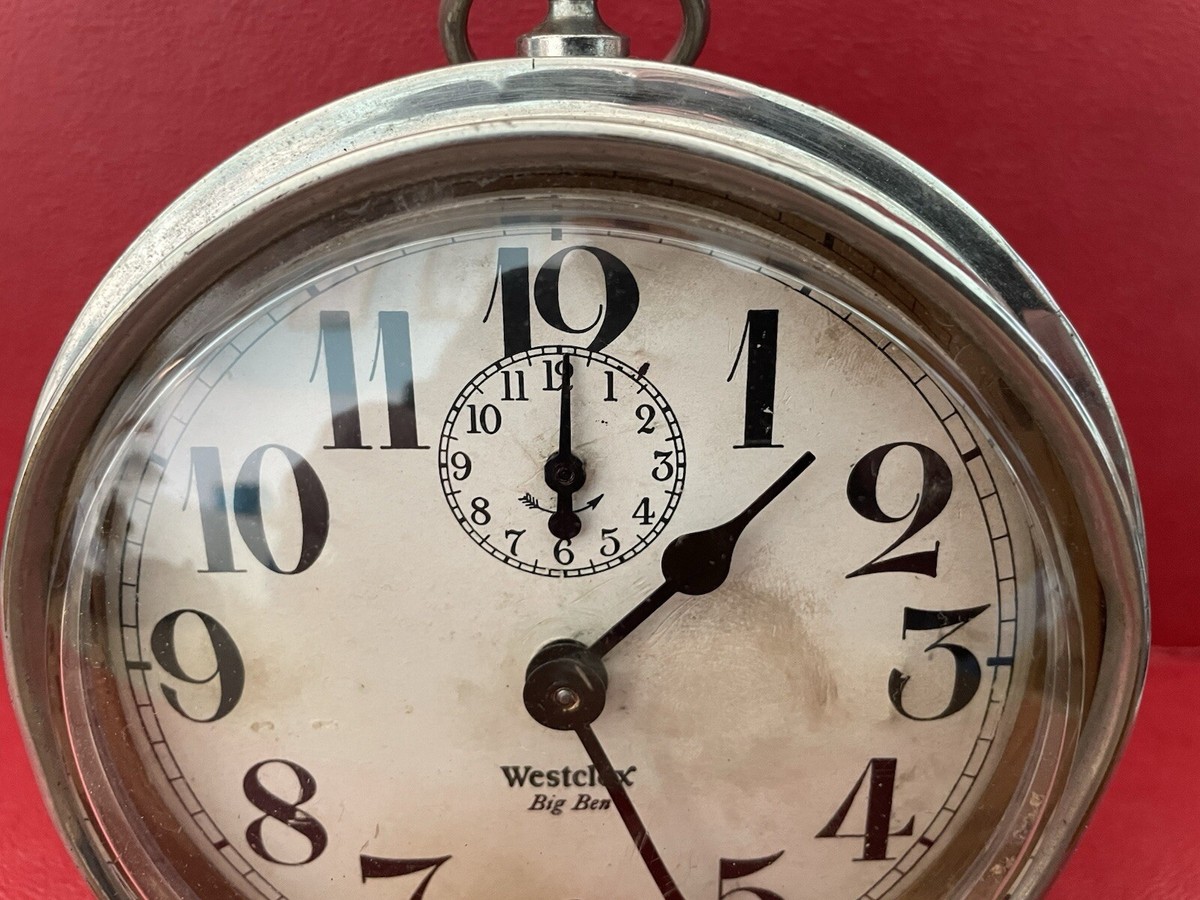 【レア・希少品】BIG BEN Western Clock Co Westclox Big Ben Peg Leg Patent 1919 Alarm Clock #1 | eBay