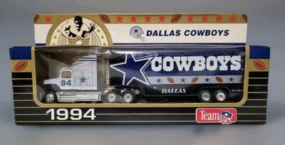 Matchbox Team NFL 1994 Dallas Cowboys Semi Truck w/ Trailer IN BOX