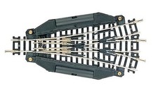 Fleischmann N 22247 Elektrische Dreiwegweiche 15° - NEU + OVP