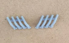 RESIN 3D PRINTED 1/24 1/25 TOP FUEL DRAGSTER ZOOMIE HEADERS ZOOMIES