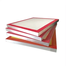 6 Pcs - 18" x 20" Aluminum Screen Printing Screens with 160 White Mesh Count