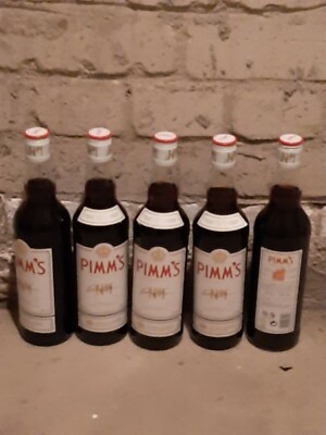 5 Flaschen Pimm´s No 1 Orginal a 0,7L Aperitif Pimms 