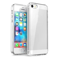 Clear TPU Soft Phone Case for iPhone 8 7 6 5 SE Plus Shockproof Anti-Drop Cover
