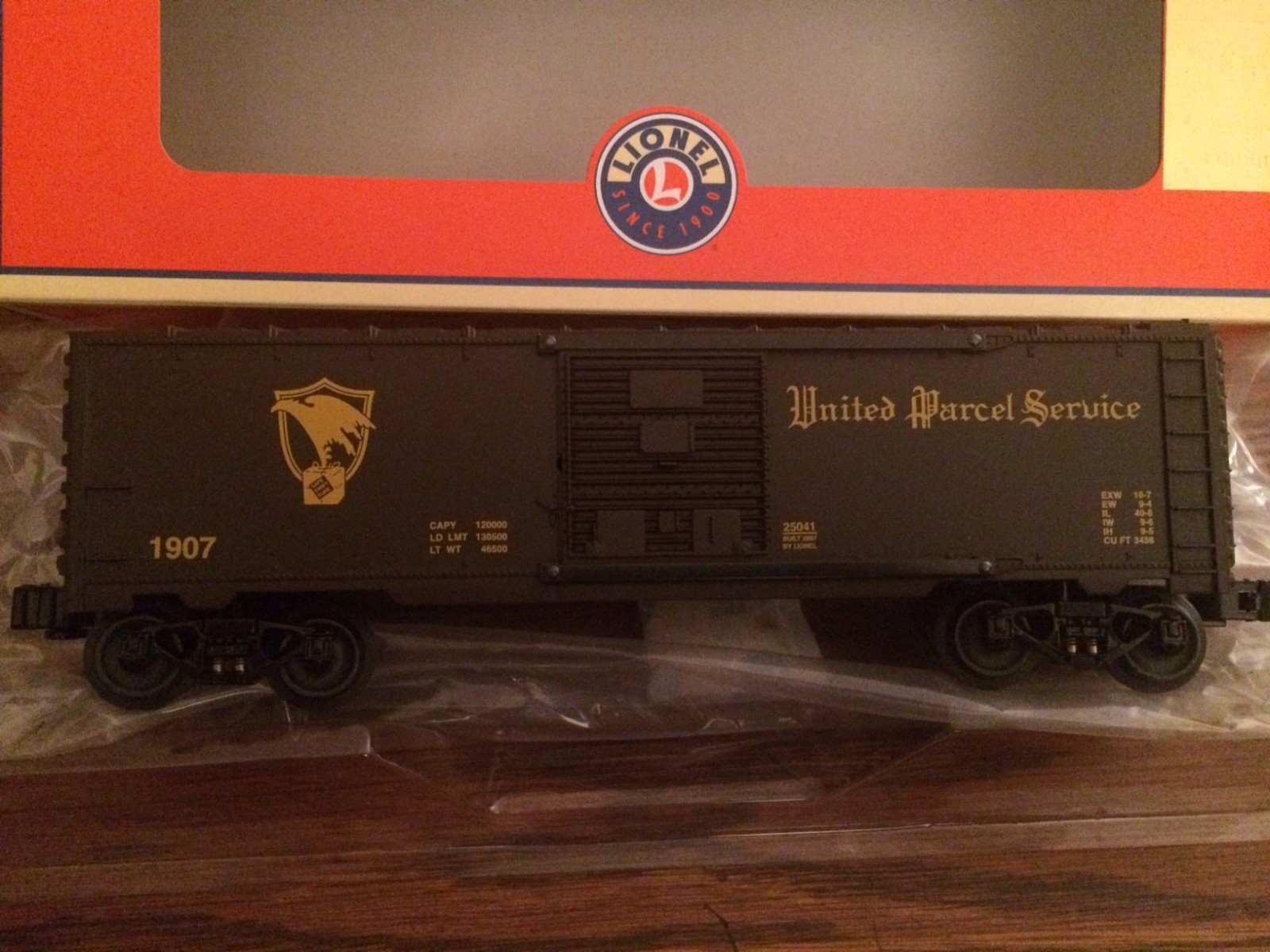 lionel ups centennial train set