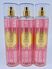 3 BATH  BODY WORKS BUBBLY ROSE FINE FRAGRANCE MIST BODY SPRAY 8 oz NEW