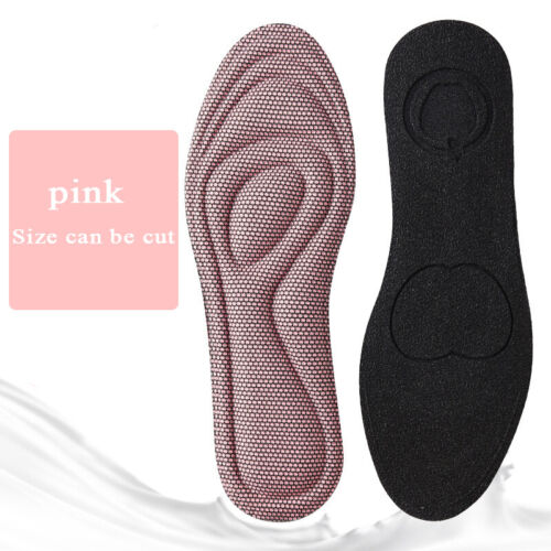 Unisex 4D Memoria Schiuma Ortopedico Solette per Scarpe Pads Comfort Piede Tacco - Imagen 11 de 15