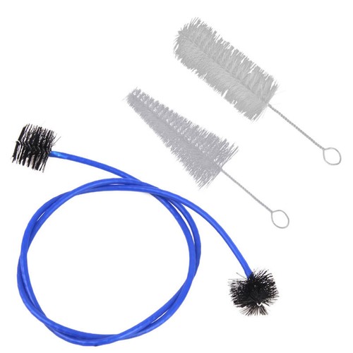 3pcs trombone Trumpet brush Cleaning Brush Set Portative Flexible