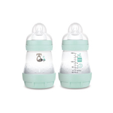 Easy Start Matte Baby Anti-Colic Bottle BREASTFED BABIES BPA FREE 5 Oz 2 Pack