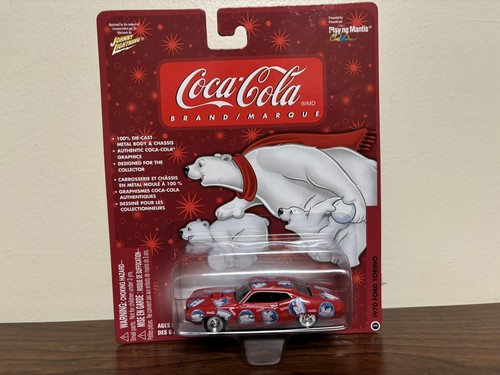 JOHNNY LIGHTNING Coca Cola Polar Bear Series #3 1970 Ford Torino 1:64 New-Sealed - Picture 1 of 4