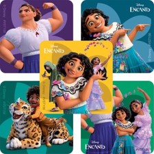 25 Disney Encanto Movie Stickers Party Favors Teacher Supply Madigrals 1 5/8"