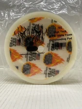 8" High Teck White buffing Foam Compounding Pad - 2 Pack