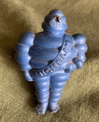 Vintage Rubber Michelin Man Bib Figure Doll 