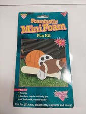 Nicole Foamtastic Mini 3-D Fun Kit 294 Foam Sport Balls Football Basebal 5" NEW