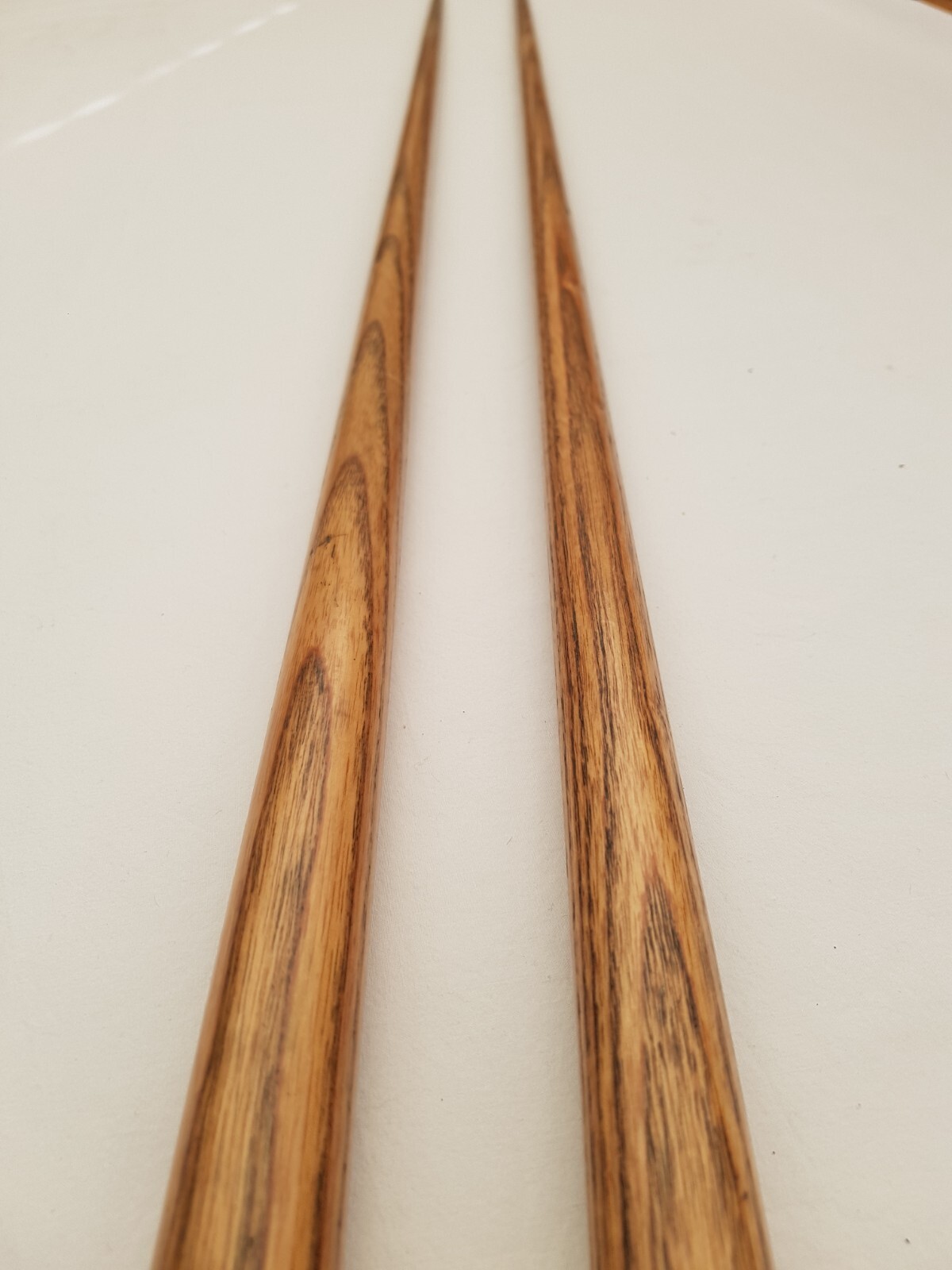 2 x VITAGE ONE PIECE ASH SNOOKER/POOL CUES . eBay