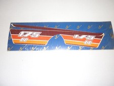 KIT COPPIA ADESIVI MOTO KTM 175 ANNI 70/80