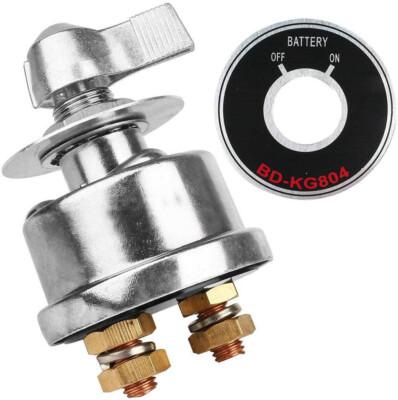 #ad Master Battery Quick Disconnect Power Cut Shut Off Switch 2 post SPST Cut Off $15.19