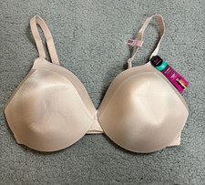 Maidenform Full Coverage T-Shirt Bra Convertible Straps underwired Beige 40D NWT