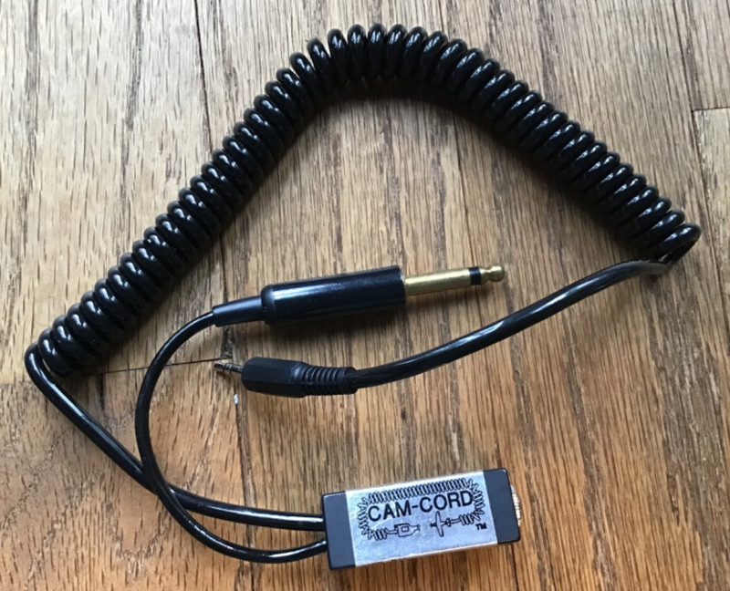 MULTI/PRO CAM-CORD Aircraft Audio Recording Cable