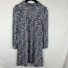 Gapkids floral long sleeve dress back button new XXL