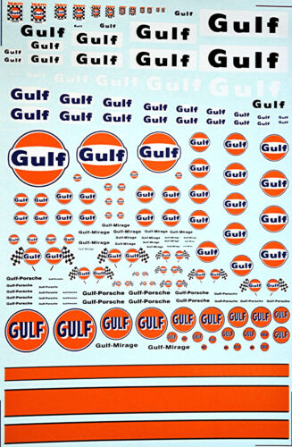 Motorsport Sponsor Arch Rally Interserie Gulf No.3 - 1:18 Decal Decals