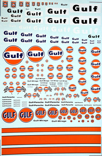 Sporty motorowe Sponsorzy Łuk Rajd Interseria Gulf No.3 - 1:18 Naklejka Naklejki - Zdjęcie 1 z 1