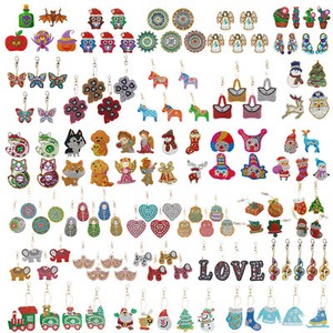 Weihnachten 5D Diamond Painting Diamant Kreuzstich Stickerei Schlüsselanhänger Weihnachten 5D Diamond Painting Diamant Kreuzstich Stickerei Schlüsselanhänger