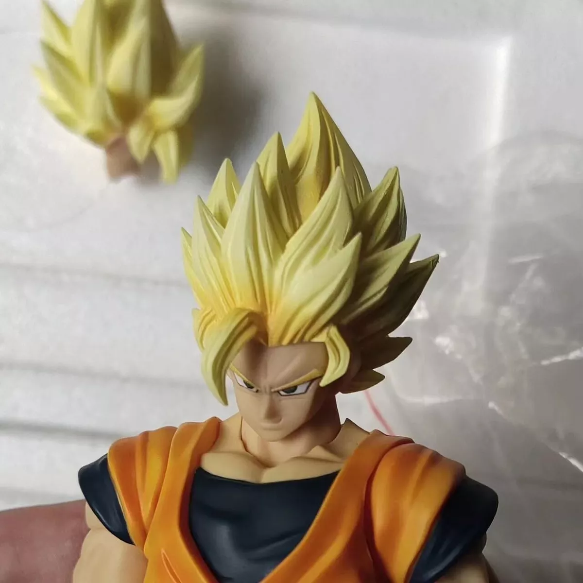 custom Dragon Ball SH Figuarts ssj2 goku super saiyan Head Sculpture