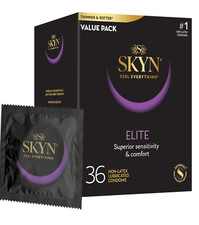 SKYN Elite   36 Count   Ultra-Thin, Lubricated Latex-Free Condoms