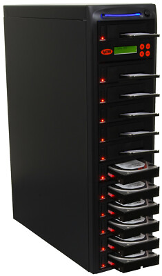 Systor 1:11 SATA 2.5 3.5'' SSD HDD Hard Drive Duplicator Wiper 36GB/Min 2 YR WRNT