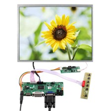 HD DVI VGA LCD Controller Board 12.1in 800X600 450nit LED Backlight IPS LCD