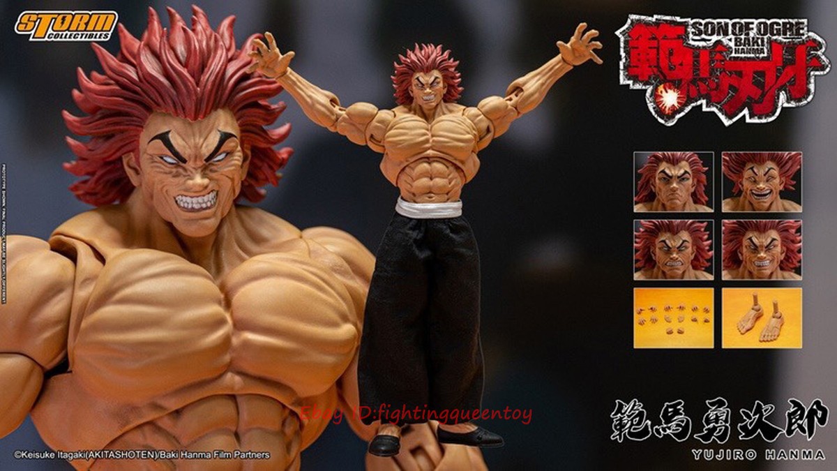 Storm Toys Hanma Yujirō Son of Ogre 1/12 Scale Action Figure Model