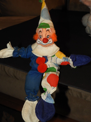 Vintage 1969 ANNALEE Mobilitee Doll CLOWN Poseable Figure 11" | eBay