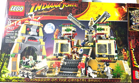 LEGO Indiana Jones: Temple of the Crystal Skull (7627) 100% with Box & Manual