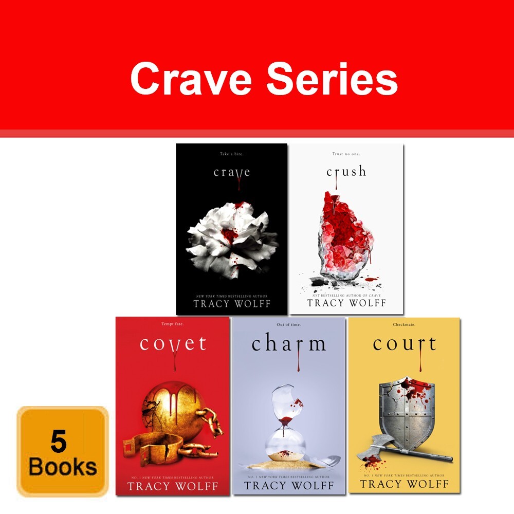 Crave Series 5 Books Collection Set By Tracy Wolff Charm, Crush  display picture 1