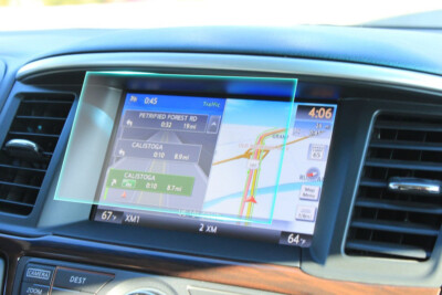 Crystal Clear Screen Protector for 2013 Nissan Pathfinder Vehicle Navigation 