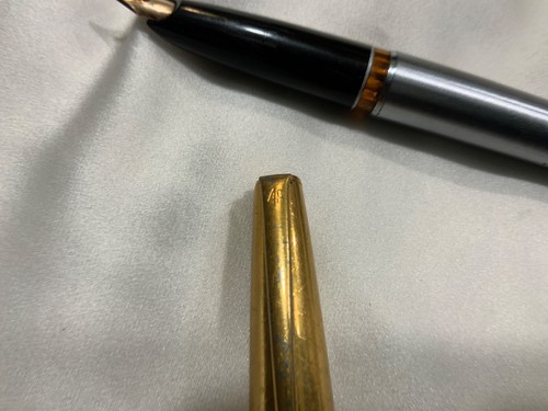 Rare Vintag Fountain Pen AP AR gold nib USSR 70s - Picture 4 of 11