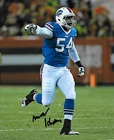 Buffalo Bills ANDREW HUDSON Signed Autographed Football 8x10 Photo COA!
