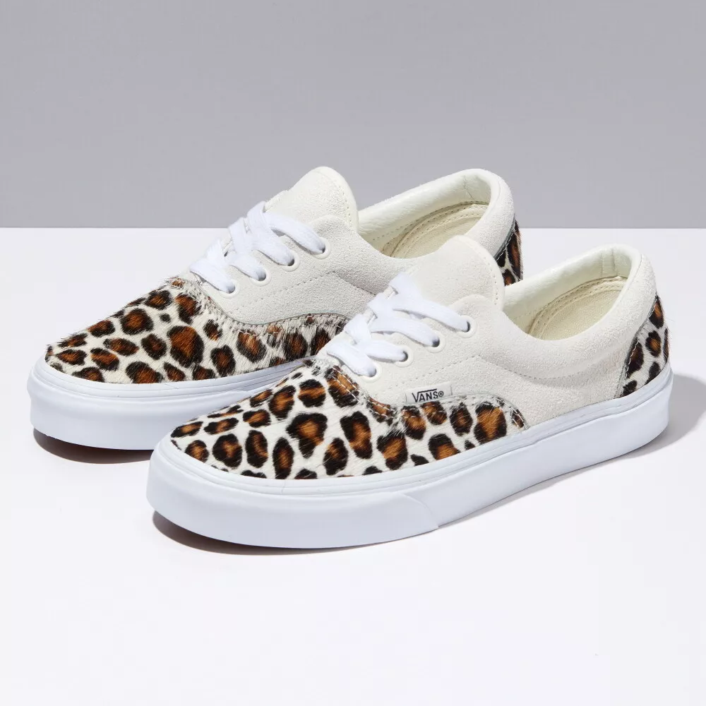 Vans top suede leopard