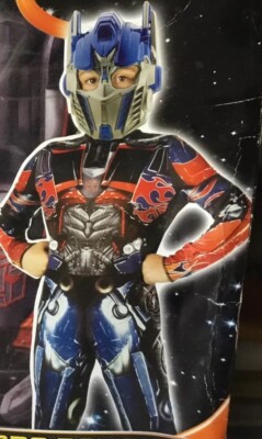TRANS FORMERS DARK OF THE MOON コスチューム M Transformers Optimus Prime Halloween Costume Dark Of The