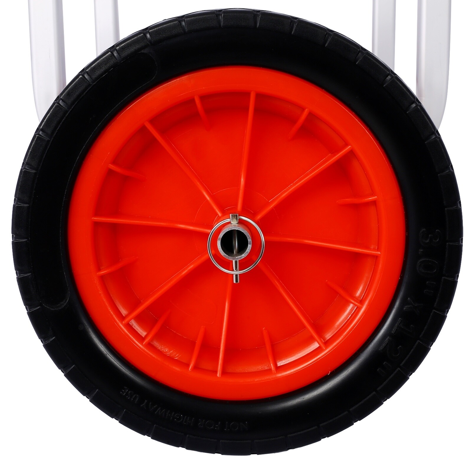 Heavy Duty Kayak/Canoe Cart, 12in Flatfree Wheels, Width Adjustable Boat Dolly