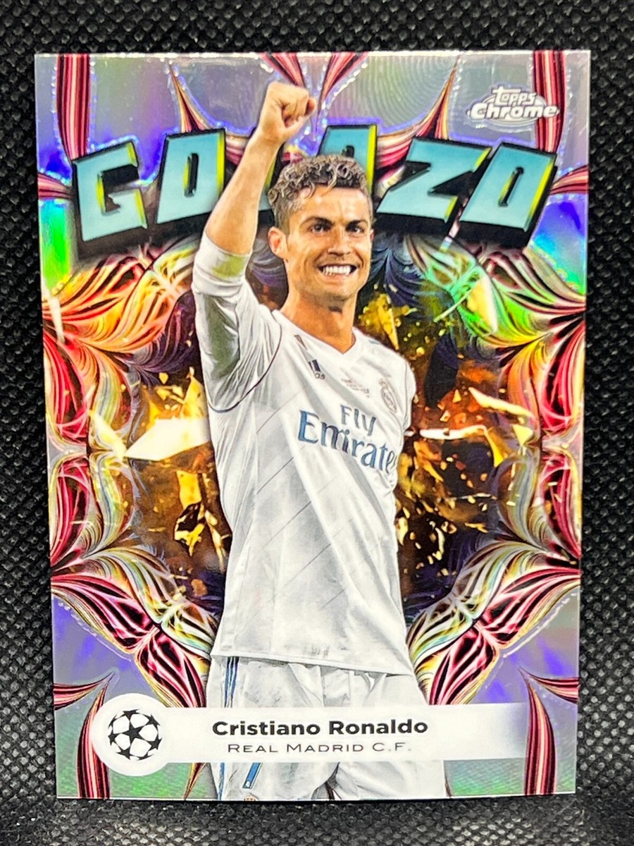 2023-24 Topps Chrome UEFA Golazo CRISTIANO RONALDO #GL-2 | eBay