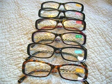 Women's Reading Glasses Sexy Chain Link Look Smaller Fit Ladies Readers RS1195