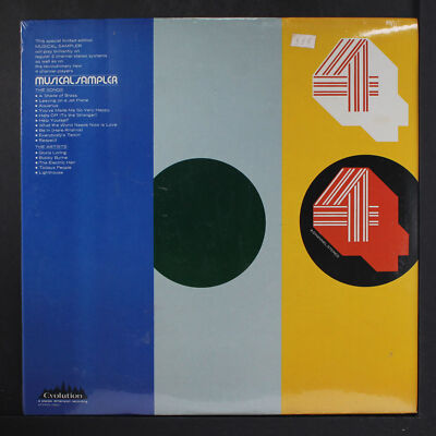 VARIOUS: musical sampler EVOLUTION 12'' LP 33 RPM Sealed