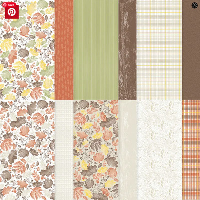 Stampin Up - Gathering Together Speciaty Designer Series Paper - 12x12