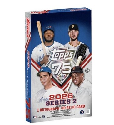2026 Topps Series 2 Baseball Hobby Box Sealed
