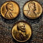 1937 P-D-S Lincoln Wheat Penny Cent BU UNC ~Brilliant Uncirculated ~ Lot of 3!