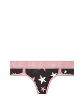 Victoria's Secret PINK Logo Thong Panty Stars