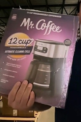 NEW mr coffee 12 cup programmable, automatic cleaning cycle FREE SHIPP